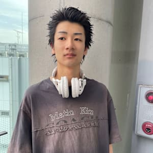 メンズ　スパイキーショート　※ボックスシルエット