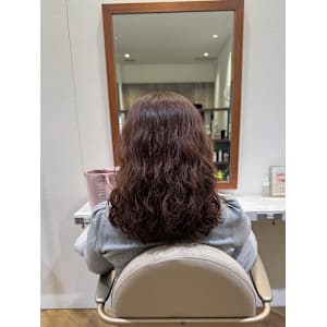 ◎明るめカラー×パーマ◎