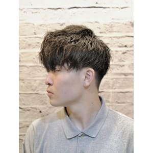 刈り上げ×ショートマッシュ