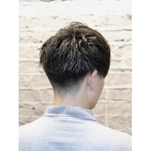 刈り上げ×ショートマッシュ