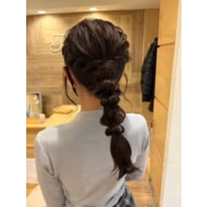 【Terrace】編み下ろしポニー