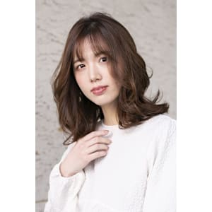 ふんわりルカール×ミディアムローレイヤー
