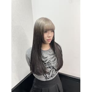 ルーツカラー/デザインカラー/ロングレイヤー