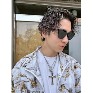 メンズパーマ/メッシュ