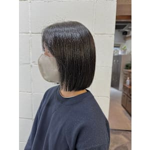 切りっぱなしボブ