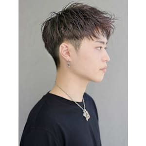 骨格補正ツーブロック