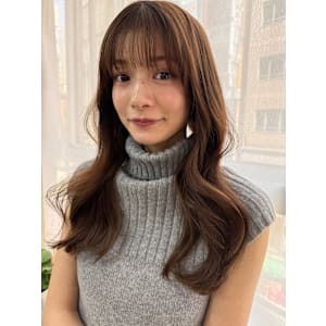 艶感ヘア/韓国風ヘア/レイヤーカット