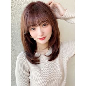 イメチェン姫カットレイヤーロングニュアンスカラー美髪 - AFLOAT/L 錦糸町【アフロートエル】【アフロートエル キンシチョウ】掲載中