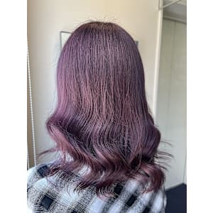【W_SALON 河原町】モーブピンク/大人可愛い/艶髪/髪