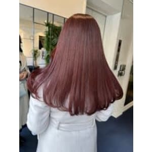 【W_SALON 河原町】レッドブラウン/艶髪/大人可愛い