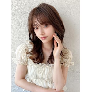 イメチェン姫カットレイヤーロングニュアンスカラー美髪 - AFLOAT/L 錦糸町【アフロートエル】【アフロートエル キンシチョウ】掲載中