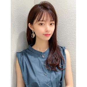 イメチェンロングレイヤー顔周りレイヤー後れ毛小顔カット美髪 - AFLOAT/L 錦糸町【アフロートエル】【アフロートエル キンシチョウ】掲載中