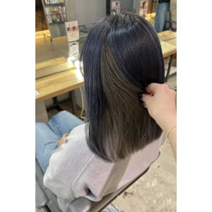 アンブレラカラー／ネイビー×グレー