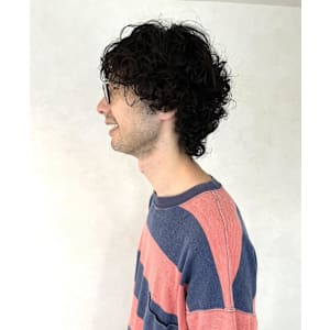 【メンズ・グランジスパイラルパーマ】