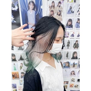 ニュアンスカラーシルバーアッシュハイトーンカラーホワイト