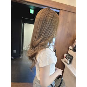 透け感♪アッシュベージュ