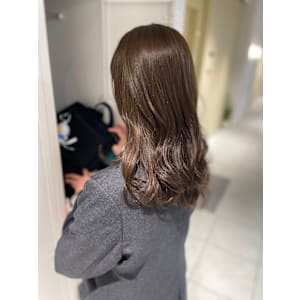 【人生初カラー♪】ブリーチ無しベージュ