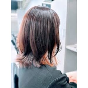 春のインナーカラー