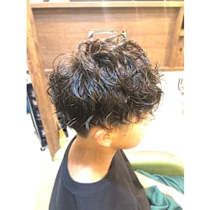 スパイラルパーマ