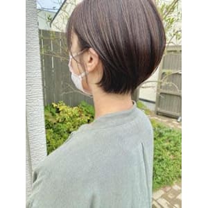 ショート／オリーブブラウン