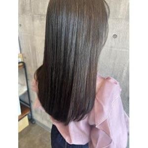 セミロング／髪質改善トリートメント