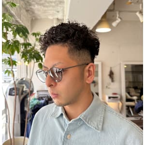 メンズハードパーマ