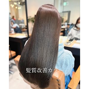 髪質改善カラー×グレージュ♪