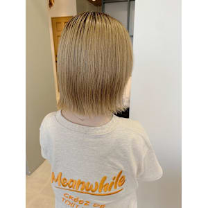 軽めのぱつんとボブ　【青木奈那】