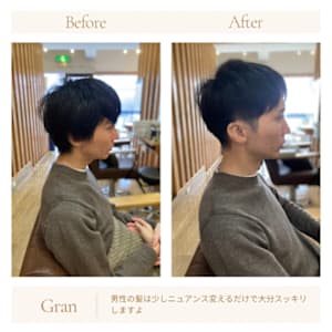 お客様髪質改善データ1782（マッシュショート）