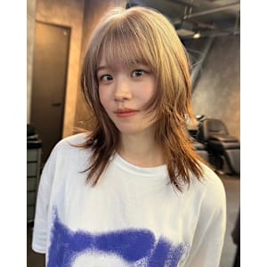 ルーツカラー　デザインカラー　ハイトーン　原宿/表参道 - Null 表参道本店 デザインカラー/ダブルカラー【ヌル】掲載中