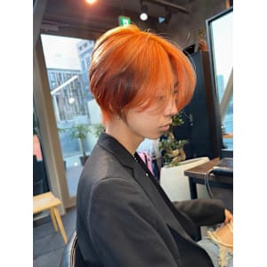 エンドカラー　デザインカラー　ハイトーン　原宿/表参道