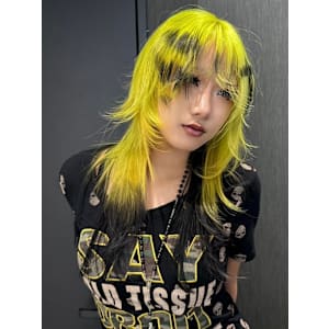 オーダーメイド　デザインカラー　ハイトーン　原宿/表参道