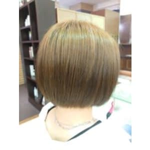 ブラウンミニボブ