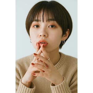 【アンルポン梅田】優しいミニマムシフォンショート