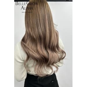 ダブルカラー＋エクステ - BELLE GROW ALPHA HAIR&NAIL【ベルグローアルファヘアアンドネイル】掲載中