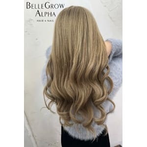 ダブルカラー＋エクステ - BELLE GROW ALPHA HAIR&NAIL【ベルグローアルファヘアアンドネイル】掲載中