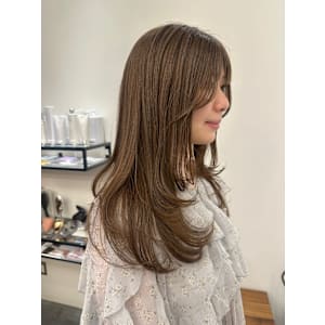 池袋 髪質改善 エアリーレイヤー ベージュカラー♪