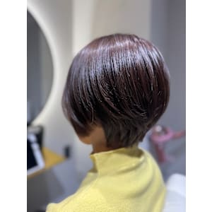 バイオレットブラウン×ショート 『銀座/個室』