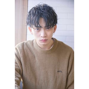 【小久保style】メンズカットツーブロックツイストウルフ