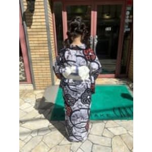 浴衣×ツインお団子