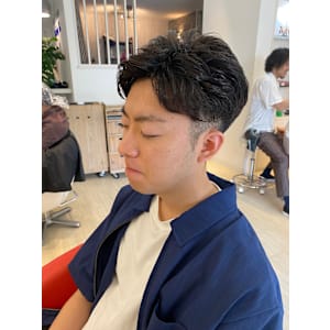 メンズパーマ/ニュアンスパーマ/メンズカット/ツーブロック