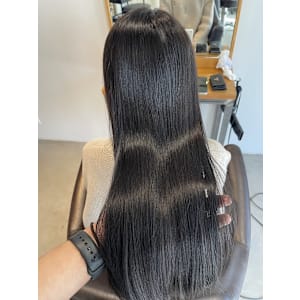 艶髪×ブルーブラック	