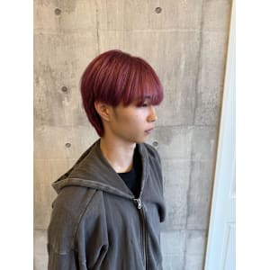 『メンズブリーチ』コーラルピンク