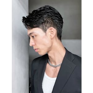 透明感カラー韓国マッシュダークアッシュ_ba533741