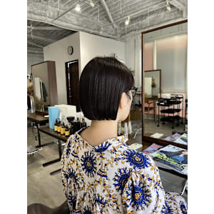 コンパクトミニボブ＊丸みショート