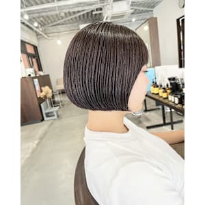 シンプルボブ＊丸みショート