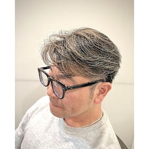 メンズグレージュヘアカラー - FACES hair lounge【フェイセズヘアラウンジ】掲載中