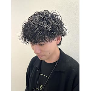 【平山明樹】大人上品な波巻きスパイラルパーマ