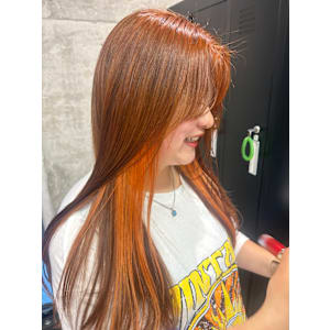 イヤリングカラー/オレンジ