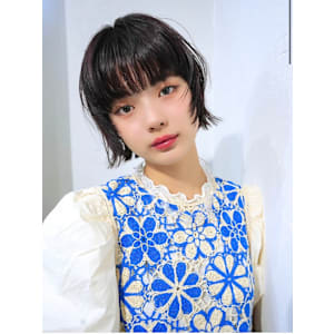 カット+透明感カラー